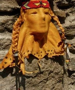 HollyHawkDesigns Leather Face - Leather Mask - Thunderbird Warrior Native American Collection 14 HollyHawkDesigns Leather Face - Leather Mask - Thunderbird Warrior Native American Collection