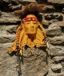HollyHawkDesigns Leather Face - Leather Mask - Thunderbird Warrior Native American Collection 20 HollyHawkDesigns Leather Face - Leather Mask - Thunderbird Warrior Native American Collection