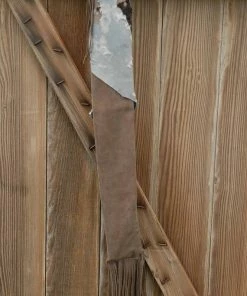 The American Store Native American Collection Leather Flute Bag, Native American Styled Flute Bag, Western Flute Bag,flute Accessory,instrument Case, Hair On Hide Flute Bag