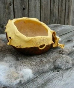 The American Store Native American Collection Leather Gourd Bowl, Harvest Bowl, Sunflower Bowl 16 The American Store Native American Collection Leather Gourd Bowl, Harvest Bowl, Sunflower Bowl