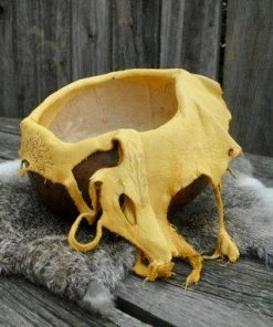 The American Store Native American Collection Leather Gourd Bowl, Harvest Bowl, Sunflower Bowl 20 The American Store Native American Collection Leather Gourd Bowl, Harvest Bowl, Sunflower Bowl