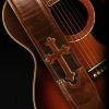 The American Store Leather Guitar Strap, Cross Guitar Strap: Halens Cross Guitar Strap