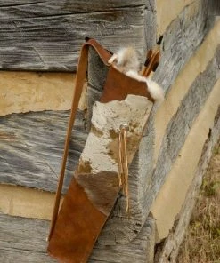 HollyHawkDesigns Leather Quiver, Archers Quiver, Tribal Quiver, Archery Bag, Archery Quiver, Western Quiver, Cowhide Quiver