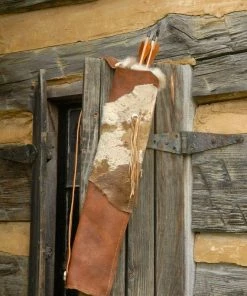 HollyHawkDesigns Leather Quiver, Archers Quiver, Tribal Quiver, Archery Bag, Archery Quiver, Western Quiver, Cowhide Quiver