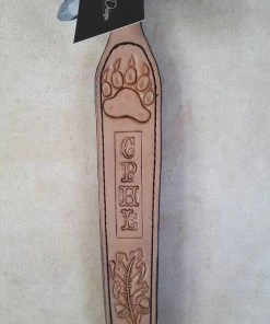 The American Store Leather Rifle Sling, Hand Tooled Handmade Rifle Sling, Adjustable, Personalized Rifle Sling, Suede Backing Military Clothing & Accessories