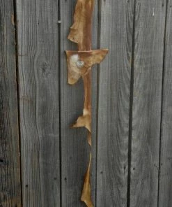 HollyHawkDesigns Leather Wall Cross, Leather And Fur Cross, Christian Cross, Religious Gift, Western Cross, Concho Cross Native American Collection