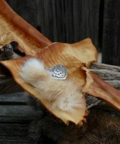 HollyHawkDesigns Leather Wall Cross, Leather And Fur Cross, Christian Cross, Religious Gift, Western Cross, Concho Cross Native American Collection