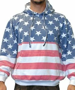 Licensed-Mart Originals Unisex Proud American Flag Pullover Hoodie Sweatshirt Mens Clothing 10 Licensed-Mart Originals Unisex Proud American Flag Pullover Hoodie Sweatshirt Mens Clothing