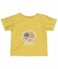 ForColorfulThingsCo Make America Love Again Infant Jersey Tee