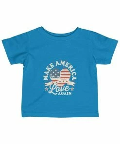 ForColorfulThingsCo Make America Love Again Infant Jersey Tee
