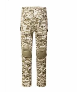 MEGE KNIGHT Official Store MEGE 12 Camouflage Color Tactical Clothing Army Of Combat Uniform, Military Pants With Knee Pads, Airsoft Paintball Clothing