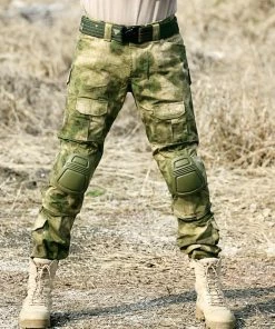 MEGE KNIGHT Official Store MEGE 12 Camouflage Color Tactical Clothing Army Of Combat Uniform, Military Pants With Knee Pads, Airsoft Paintball Clothing