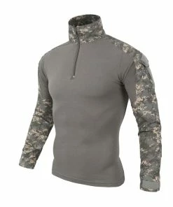 Online American Store MEGE 12 Camouflage Colors US Army Combat Uniform Military Shirt Cargo Multicam Airsoft Paintball Tactical Cloth With Elbow Pads Military Clothing & Accessories