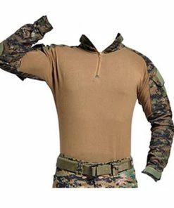Online American Store MEGE 12 Camouflage Colors US Army Combat Uniform Military Shirt Cargo Multicam Airsoft Paintball Tactical Cloth With Elbow Pads Military Clothing & Accessories