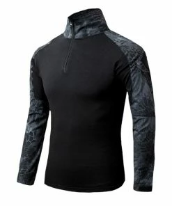 Online American Store MEGE 12 Camouflage Colors US Army Combat Uniform Military Shirt Cargo Multicam Airsoft Paintball Tactical Cloth With Elbow Pads Military Clothing & Accessories