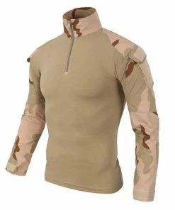 Online American Store MEGE 12 Camouflage Colors US Army Combat Uniform Military Shirt Cargo Multicam Airsoft Paintball Tactical Cloth With Elbow Pads Military Clothing & Accessories