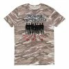 CoolUniqueBoutique Memorial Day Veterans Short-sleeved Camouflage T-shirt | Honor Veterans Soldiers Thank You Heroes Short-sleeved Camouflage T-shirt