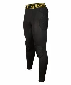 The American Store Men American Football Pants Soccer Training Pant Goalkeeper Sports Kits EVA Sponge Goal Keeper Goalie Shorts Knee Pad Protection Sports Accessories