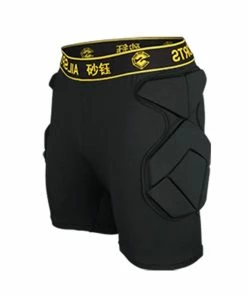 The American Store Men American Football Pants Soccer Training Pant Goalkeeper Sports Kits EVA Sponge Goal Keeper Goalie Shorts Knee Pad Protection Sports Accessories