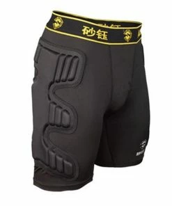 The American Store Men American Football Pants Soccer Training Pant Goalkeeper Sports Kits EVA Sponge Goal Keeper Goalie Shorts Knee Pad Protection Sports Accessories