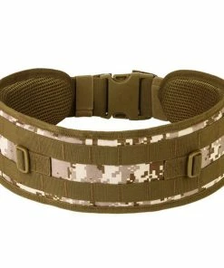 YOU Show Store Military Clothing & Accessories Men Army Military Camouflage MOLLE Girdle Tactical Outer Waist Belt Padded CS Belt Multi-Use Equipment Airsoft Wide Belts