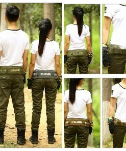 YOU Show Store Military Clothing & Accessories Men Army Military Camouflage MOLLE Girdle Tactical Outer Waist Belt Padded CS Belt Multi-Use Equipment Airsoft Wide Belts