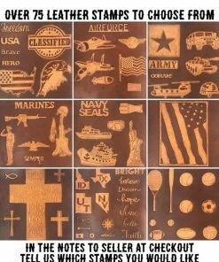 The American Store Men's Leather Wallet, American Flag Wallet, Thin Wallet, Military Gift, Bifold Leather Wallet, Durable Wallet, Men's Wallet, Minimal Wallet Accessories