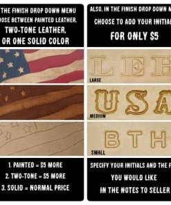 TruthTreasuresMil Accessories Mens Leather Wallet, Mens Wallet, Bifold Leather Wallet, Bifold Wallet, Military Gift, Mens Gift, Personalized Leather Wallet, Custom Wallet