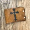 The American Store Mens Leather Wallet, Mens Wallet, Military Wallet, Military Gift, No Sew Leather Wallet, Mens Christian Wallet, Personalized Leather Wallet Religious Bible Covers & Accessories