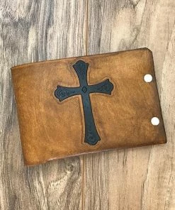 The American Store Mens Leather Wallet, Mens Wallet, Military Wallet, Military Gift, No Sew Leather Wallet, Mens Christian Wallet, Personalized Leather Wallet Religious Bible Covers & Accessories