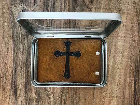 The American Store Mens Leather Wallet, Mens Wallet, Military Wallet, Military Gift, No Sew Leather Wallet, Mens Christian Wallet, Personalized Leather Wallet Religious Bible Covers & Accessories 7 The American Store Mens Leather Wallet, Mens Wallet, Military Wallet, Military Gift, No Sew Leather Wallet, Mens Christian Wallet, Personalized Leather Wallet Religious Bible Covers & Accessories