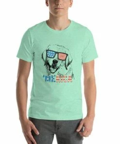 The American Store Merica Labrador USA Flag Shirt, Dog Lover Gift, Dog Lover Shirt, Labrador Shirt, Labrador Gift, 4th July Shirt, 4th July Tee, 4th July Gift Mens Clothing