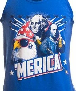 Onlineamericanstore MERICA | Epic USA Patriotic American Party Unisex 'Merica Tank Top