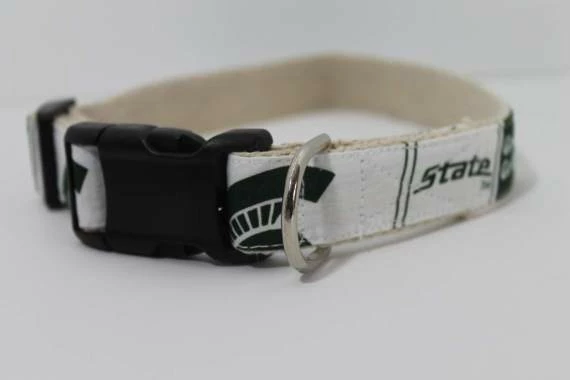Collarswithcolor Pets Michigan State University Hemp Dog Collar Or Leash 5 Collarswithcolor Pets Michigan State University Hemp Dog Collar Or Leash