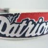 Collarswithcolor New England Patriots Hemp Dog Collar Or Leash