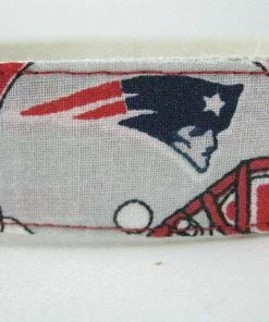 Collarswithcolor New England Patriots Hemp Dog Collar Or Leash