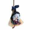 WZF Daily Goods Store Halloween Decorations New Hanging Broomstick Witch Door Pendant Garden Living Room Ornament Halloween Party Decoration HQ