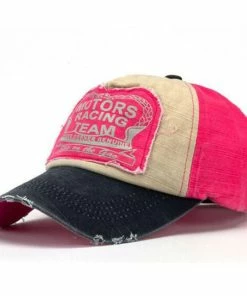 Onlineamericanstore Accessories New Unisex Baseball Cap Cotton Motorcycle Cap Edge Grinding Do Old Hat