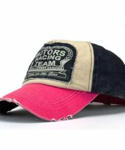 Onlineamericanstore Accessories New Unisex Baseball Cap Cotton Motorcycle Cap Edge Grinding Do Old Hat