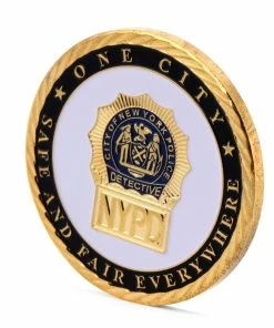 Shop2921049 Store New York Police Department Gold Plated Commemorative Challenge Coin Collection