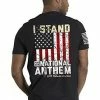 Nine Line Men's T-Shirt - I Stand (Large) Mens Clothing
