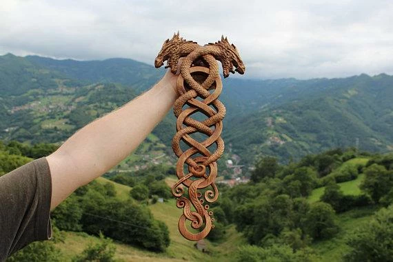 OlegWoodArt Norse Dragons Fantastic Animal Custom Wood Carving Wall Art Norse Rustic Nordic Gift Hunter Cabin Celtic Heathen Home Wall Hanging Viking 3 OlegWoodArt Norse Dragons Fantastic Animal Custom Wood Carving Wall Art Norse Rustic Nordic Gift Hunter Cabin Celtic Heathen Home Wall Hanging Viking