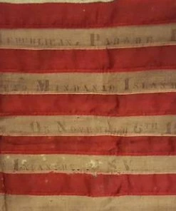 The American Store ON SALE Antique 25 Star American Flag - 1900 Republian Parade - Very Rare Find (see Description For More Details)