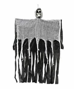The American Store OurWarm 100cm Halloween Hanging Ghost Haunted House Hanging Grim Reaper Horror Props Home Door Bar Club Halloween Decorations