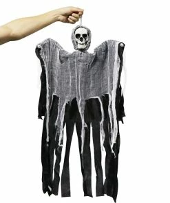 The American Store OurWarm 100cm Halloween Hanging Ghost Haunted House Hanging Grim Reaper Horror Props Home Door Bar Club Halloween Decorations