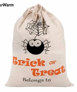 Ourwarm Official Store Ourwarm 10pcs Halloween Decoration Sack Cotton Canvas Halloween Bags Trick Or Treat Bags With Pumpkin Spider Web Decoration 14 Ourwarm Official Store Ourwarm 10pcs Halloween Decoration Sack Cotton Canvas Halloween Bags Trick Or Treat Bags With Pumpkin Spider Web Decoration