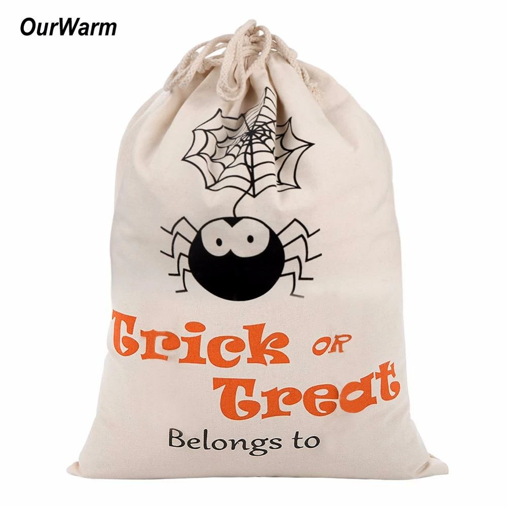Ourwarm Official Store Ourwarm 10pcs Halloween Decoration Sack Cotton Canvas Halloween Bags Trick Or Treat Bags With Pumpkin Spider Web Decoration 7 Ourwarm Official Store Ourwarm 10pcs Halloween Decoration Sack Cotton Canvas Halloween Bags Trick Or Treat Bags With Pumpkin Spider Web Decoration