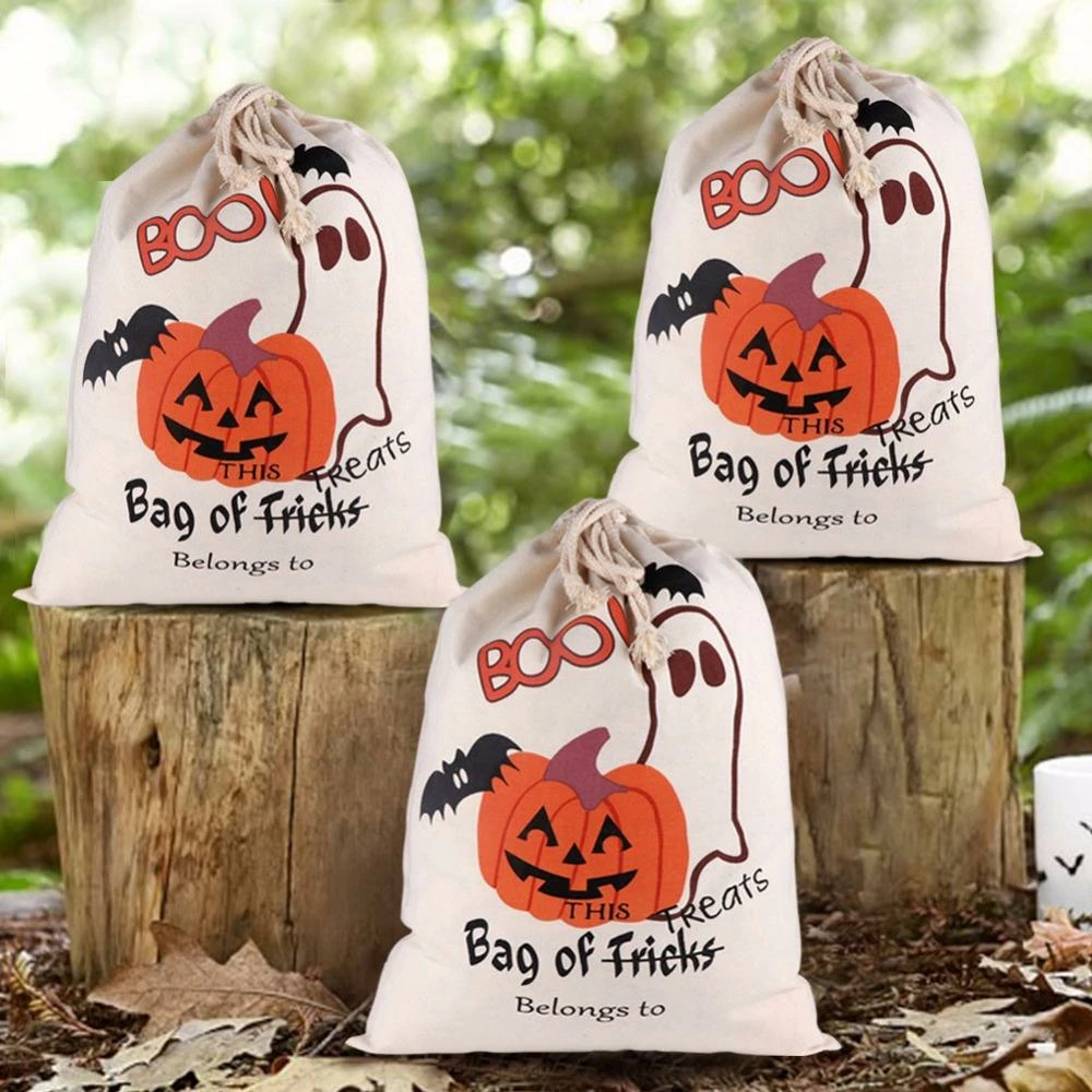Ourwarm Official Store Ourwarm 10pcs Halloween Decoration Sack Cotton Canvas Halloween Bags Trick Or Treat Bags With Pumpkin Spider Web Decoration 8 Ourwarm Official Store Ourwarm 10pcs Halloween Decoration Sack Cotton Canvas Halloween Bags Trick Or Treat Bags With Pumpkin Spider Web Decoration