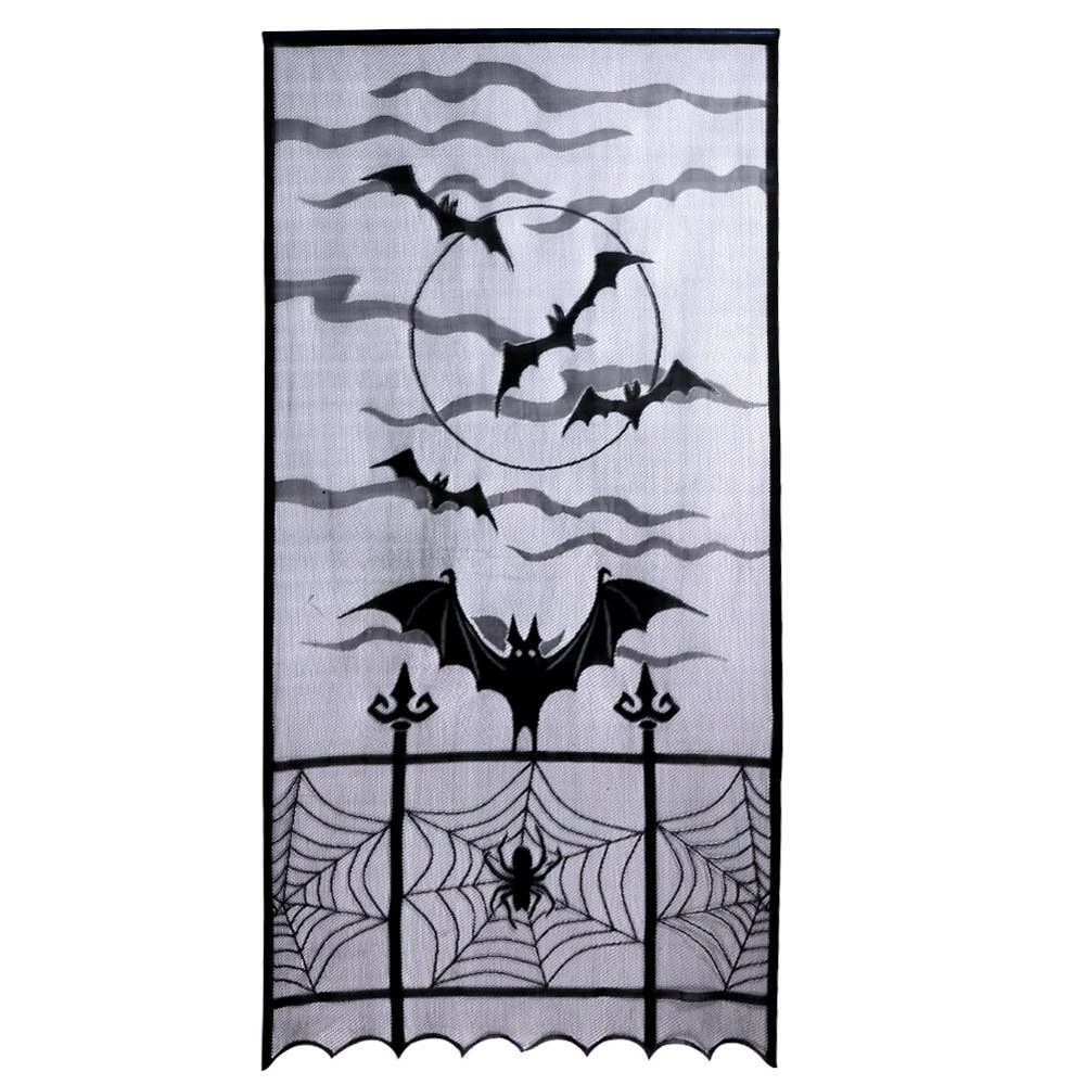 Our Warm Store Ourwarm Halloween Decorations Props Spiderweb Lace Door Curtain Decoration For Home Horror Decor Event Party Supplies 3 Our Warm Store Ourwarm Halloween Decorations Props Spiderweb Lace Door Curtain Decoration For Home Horror Decor Event Party Supplies