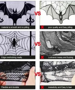 Our Warm Store Ourwarm Halloween Decorations Props Spiderweb Lace Door Curtain Decoration For Home Horror Decor Event Party Supplies 13 Our Warm Store Ourwarm Halloween Decorations Props Spiderweb Lace Door Curtain Decoration For Home Horror Decor Event Party Supplies